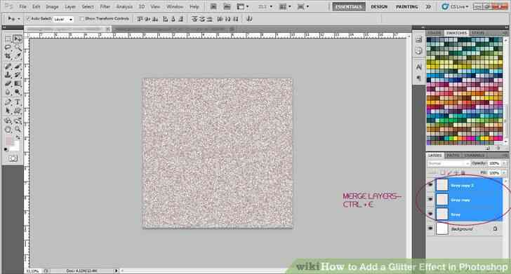 Image intitulée Ajouter un Effet de Paillettes dans Photoshop Étape 7